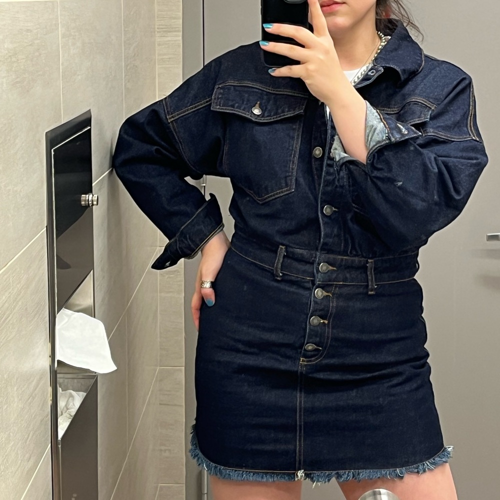 Dark Denim Dress